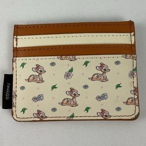 Loungefly Disney Wallet Bambi & Flowers Sketch Slim ID Cardholder